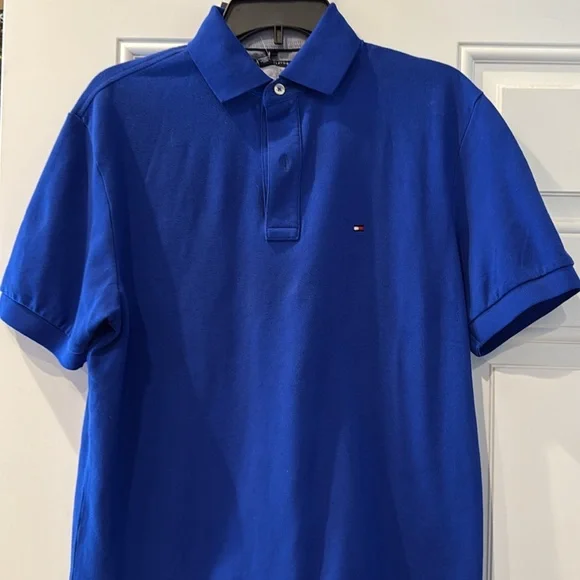Men’s small Nile Blue polo shirt - Picture 2 of 6